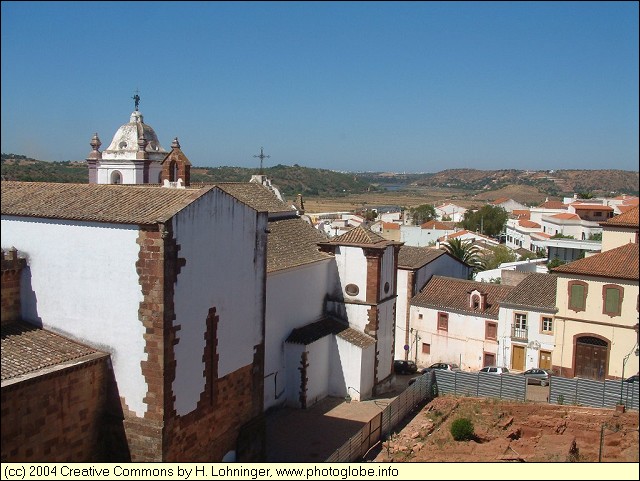 The Church of Silves seen from the Castle