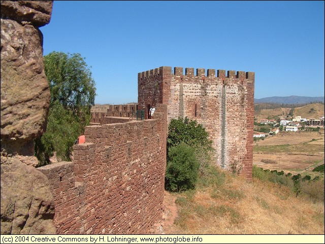 The Walls of Silves Castle