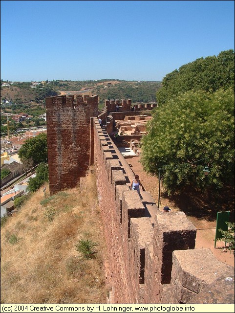 The Walls of Silves Castle