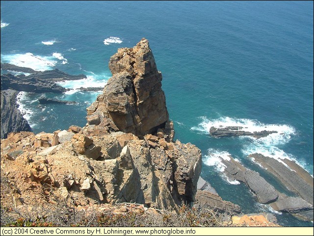 Cliffs near Torre d'Aspa
