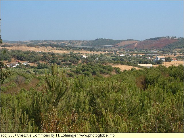 Landscape south of Barragem da Bravura