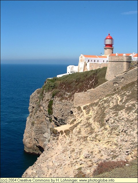 Lighthouse at Cabo de Sao Vincente