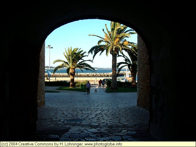 Looking Through the Town Wall