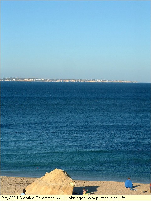 The Cliffs South of Ferragudo seen from Lagos