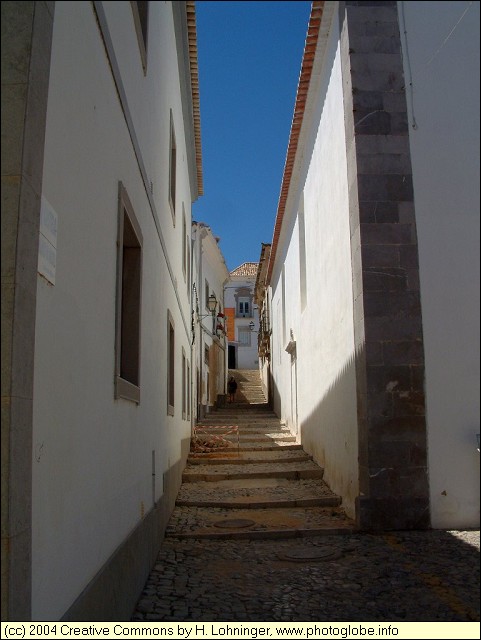 Road in Tavira