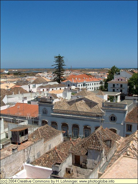 Tavira seen from the Castle