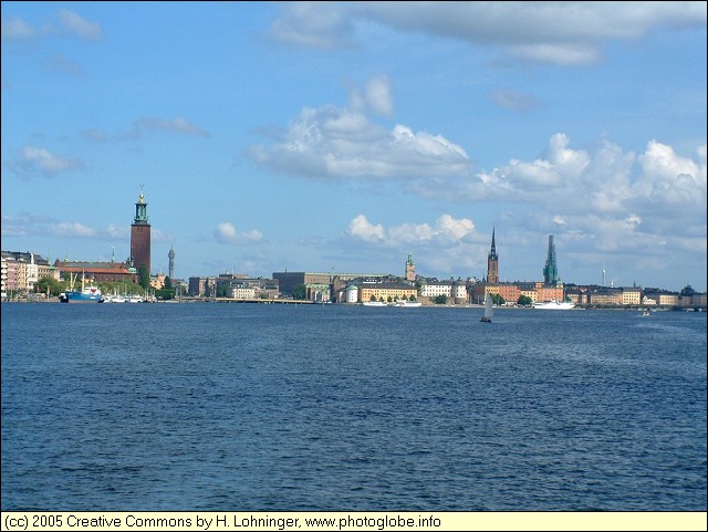 City Hall and Riddarholmen