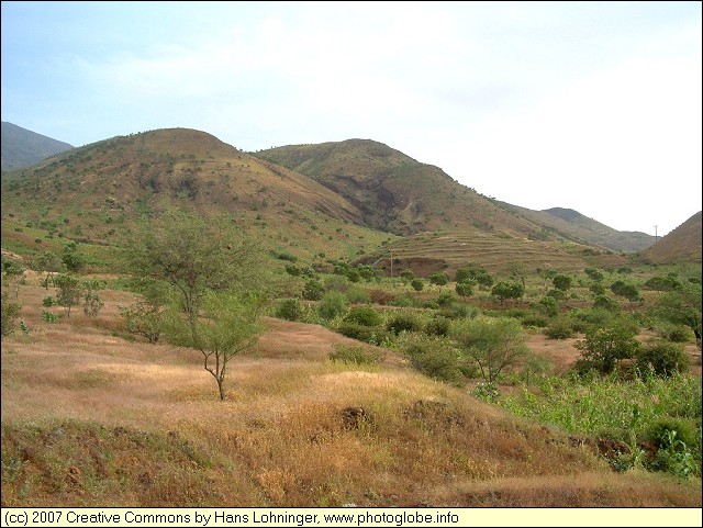 Landscape near Achada Furna
