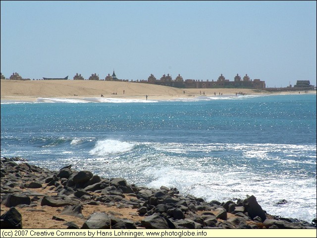 Hotel Riu seen from Ponta Preta