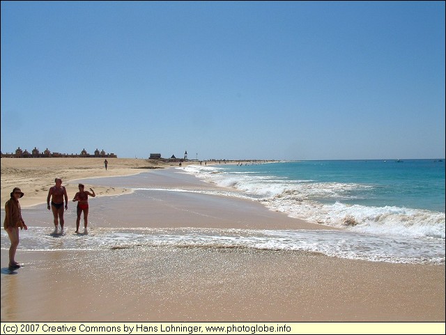 Beach South of Ponta Preta