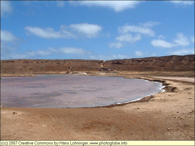 Saltworks of Pedra Lume