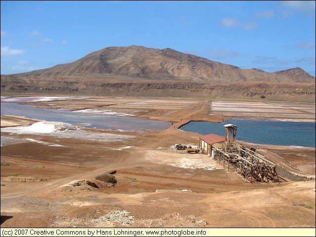 Saltworks of Pedra Lume