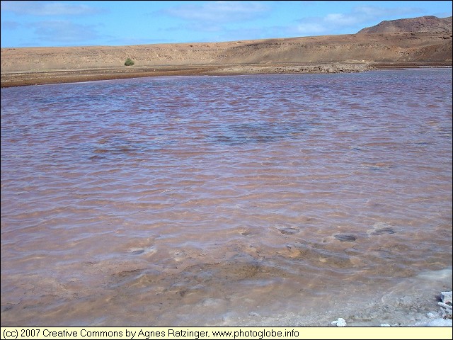 Salt Lake at Pedra Lume