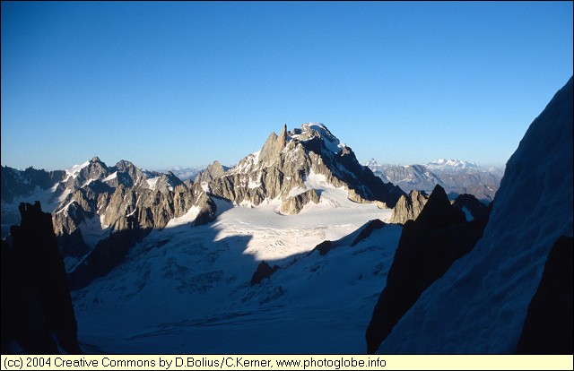 Grandes Jorasses and Dent du G�an