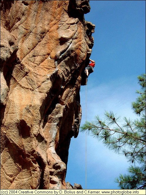 Climbing in the Restonica Valley