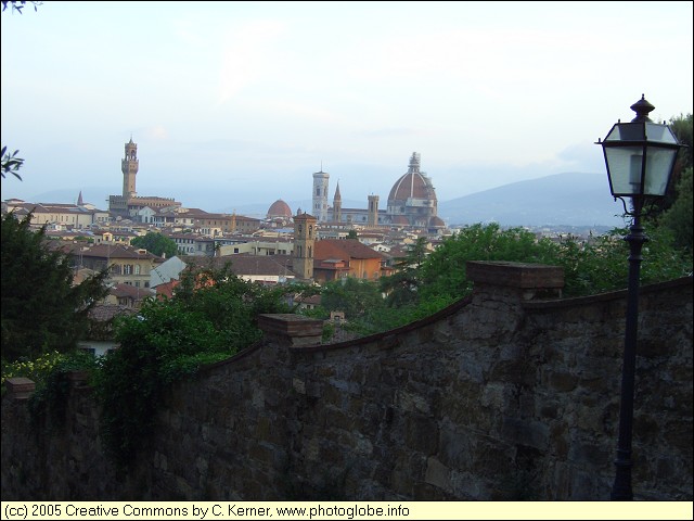 View over Florence