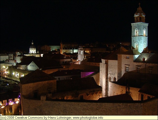 View from Revelin at Night