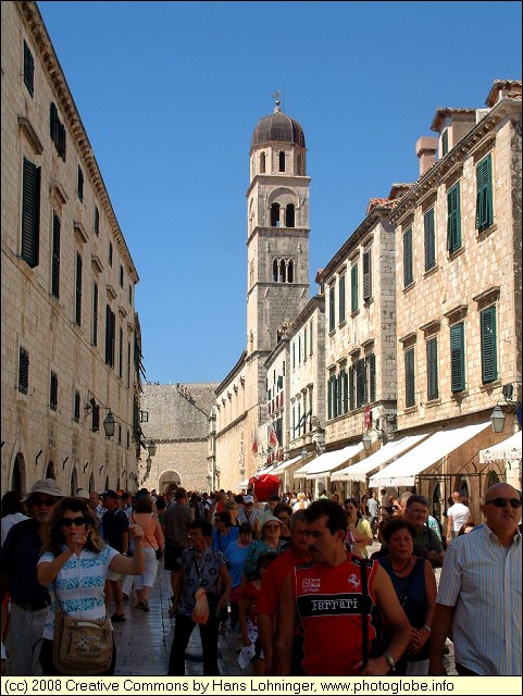 Stradun at Noon