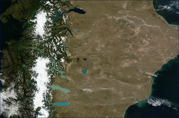Glacial Lakes of Patagonia