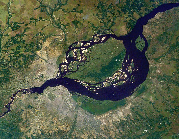 Kinshasa and Brazzaville