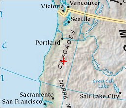 Map: Crater Lake National Park