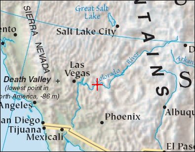 Map: Grand Canyon