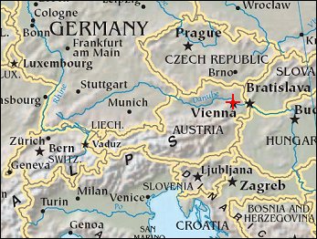 Map: Vienna