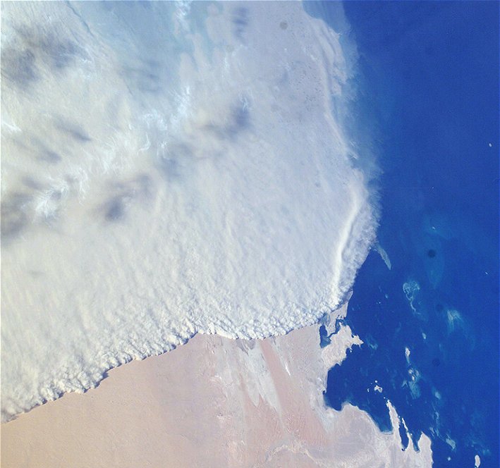 Sandstorm over Qatar