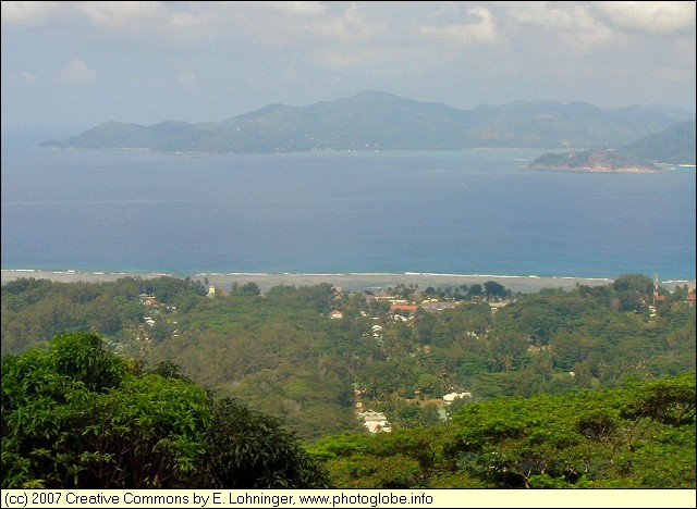 Praslin seen from Belle Vue