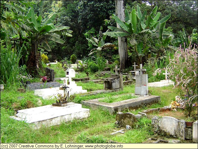 Graveyard in Grand Anse