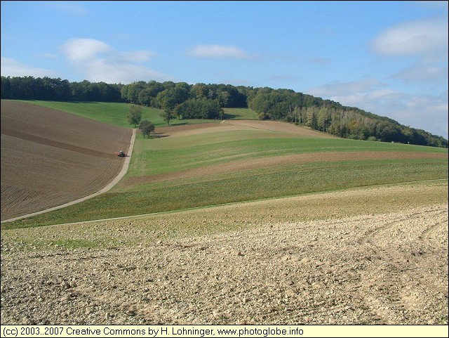 Landscape near Weinzierl in Autumn