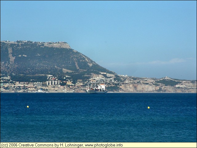 Close-up of Gibraltar IV