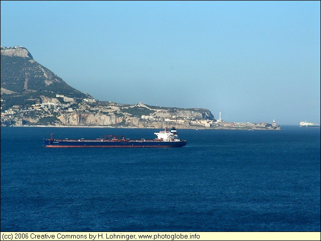 Close-up of Gibraltar V