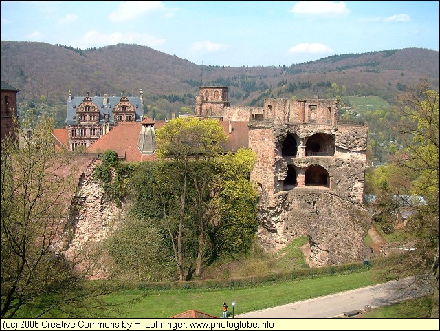 Ruins of the Heidelberg Castle