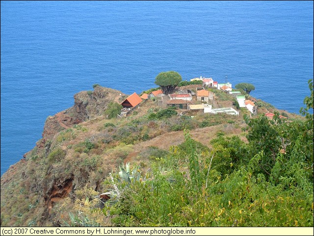 El Portal seen from Mirador El Moral