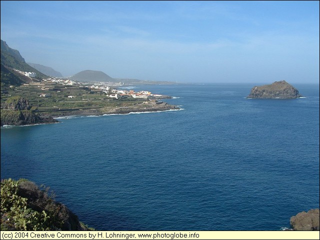 El Guincho with Garachico in the Background