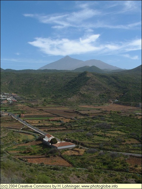 Valley of Santiago del Teide