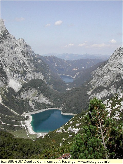 Hinterer and Vorderer Gosausee