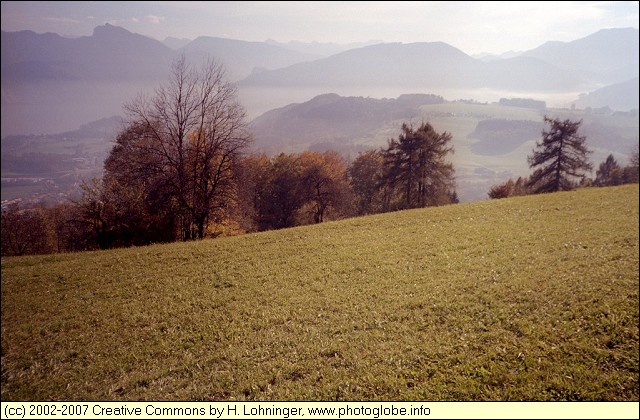 Traunsee seen from Gmundner Berg