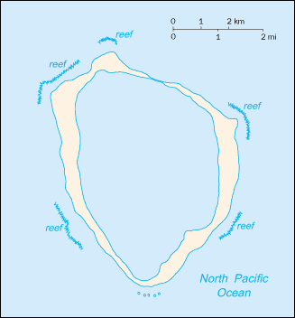 Map of Clipperton Island