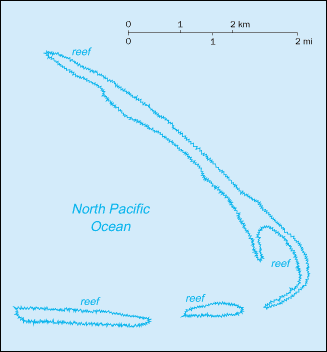 Map of Kingman Reef