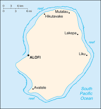 Map of Niue