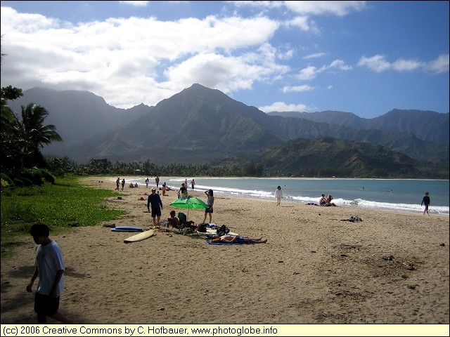 Hanalei Beach