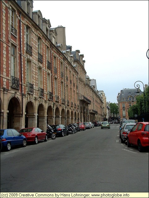 At the Place des Vosges